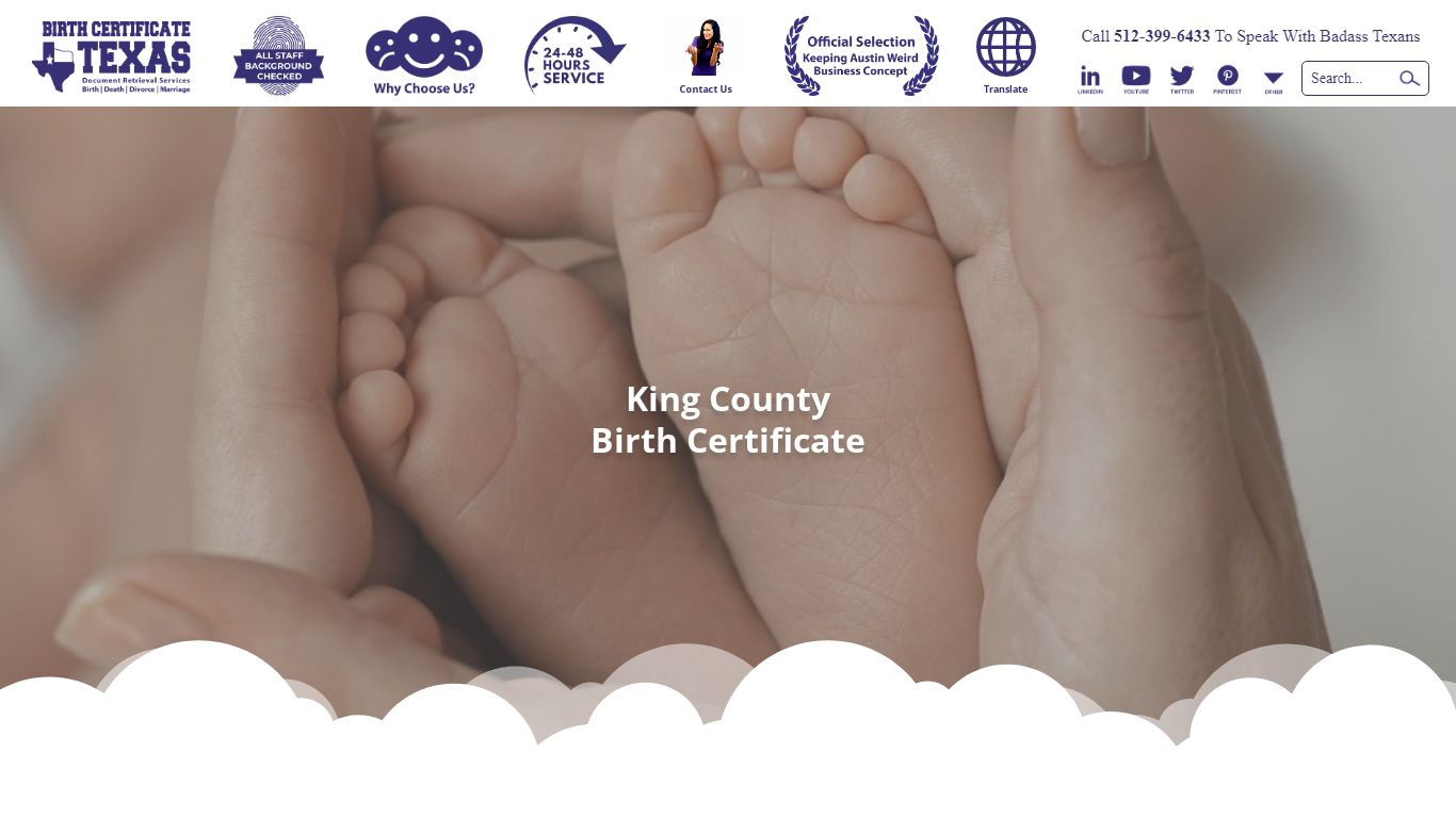 King County Birth Certificate